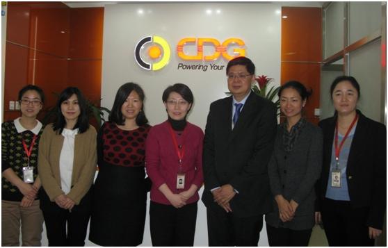 慕尼黑再保险参观3044am永利集团数据北京公司